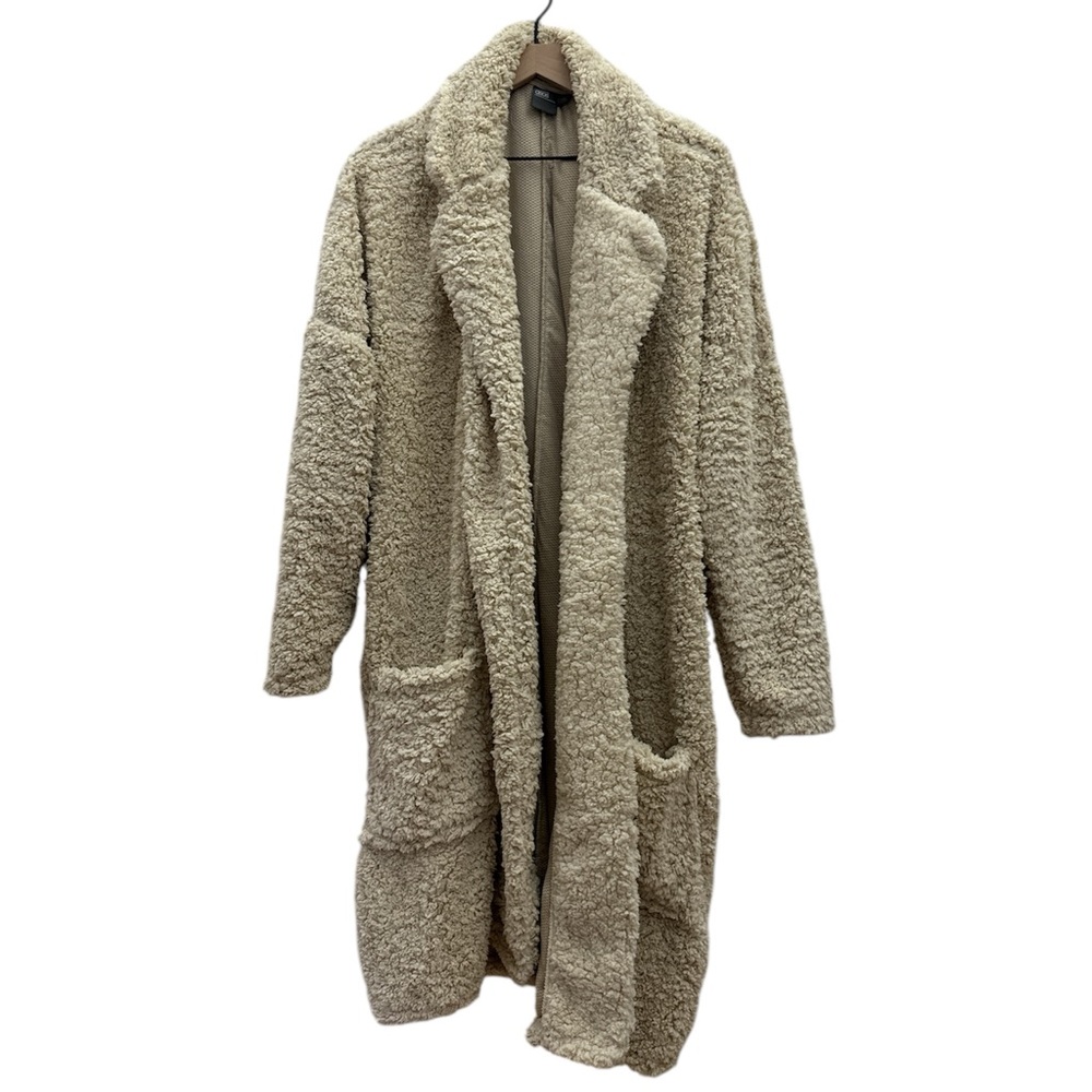 ASOS Borg Extreme Oversized Duster Jacket - Picture 2 of 5